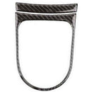 2Pcs Carbon Fiber Central Control Gears Shift Frame Cover Trim Stickers for Z1N7