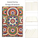 DIY Mandala Special Shaped Diamond Painting 50 Pages A5 Diary Book Notebook