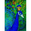 1000pcs DIY Peafowl Spread its Tail Puzzle Learning Assembling Jigsaw Toys