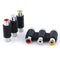 1PC 3 RCA AV audio video female to female jack coupler adapter 3RCA connector