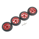 4pcs  110mm Dia. Tyres Replacement for Wltoys 12428 12428-A 12428-B 1/12 RC Cars