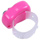 5X(Fuchsia Mini Adjustable Band 5 Digit LCD Display Golf Finger Counter Ta W3T3)