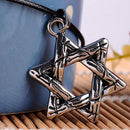 1 Pcs Hexagram Jewish Star Charm Pendant Necklace Chain Choker NecklaceGT