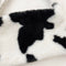 Animal Pattern Underarm Bag Women Mini Plush Shoulder Handbags Purse (13)
