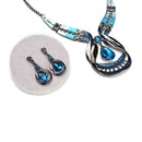 Crystal Choker New Chunky Jewelry Statement Women Chain Pendant Bib Necklac- OZ