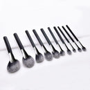 10pcs Pro Cosmetic Brush Set Fan-shaped Eye Shadow Brush Makeup Brushes