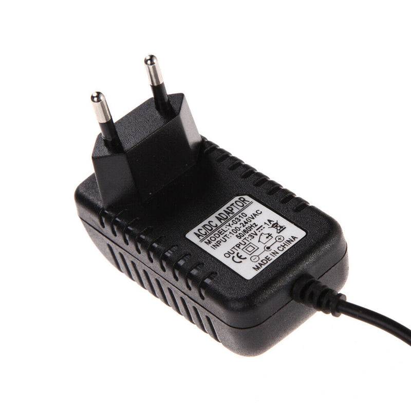 AC 100-240V Converter Adapter DC 5.5 x 2.5MM 3V 1A 1000mA Charger EU Plug