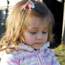 2pcs Cute Hairpin Girls Flower Sequin Hair Clip Kids Party Hair Accessories