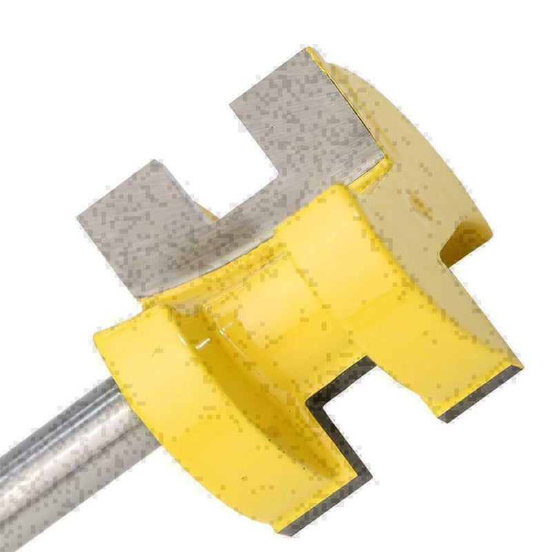 2pcs Tongue And Groove Router Bit 1/4" Shank Chisel Cutter Woodworking Mill L4H2