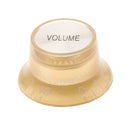 Finest 2x Golden Volume Speed Control Knobs Caps for LP Electric Guitar Part