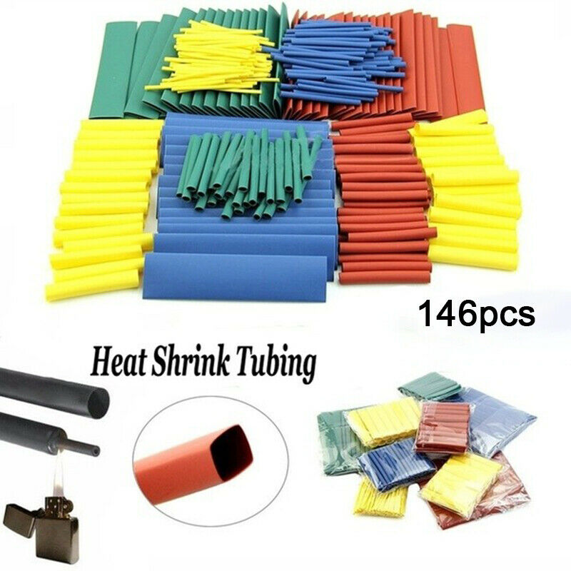 164pcs Heat Shrink Tubing Insulated Shrinkable Tube Wire Cable Sleeve Ki Gw