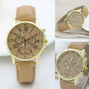 Fashion Women Casual Watch Cat Dial Leather Analog Quartz Wrist Watches EIT KID