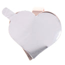 1X Metel Heart Pallet Holder Adhesive Glue Ring Eyelash Extension Tattoo Pigme3C