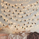 Photo Clip String Lights 100 Led Fairy String Lights with 50 Clear Clips fo I6K5