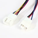 5pcs PWM Fan Splitter Extension Power Cable for Male to Female PC