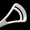 2pcs Coating Brushing Tongue Cleaner Scrapers Oral Hygiene Dental Care Tool