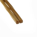 1 pair Natural Wavy Wood Chopsticks Chinese Chop Sticks Reusable Food Sticks LJ