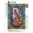 5D DIY Full Drill Diamond Painting Abstract Cat Cross Stitch Embroidery Kit