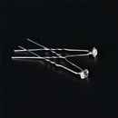 20PCS Clear Crystal Rhinestone Diamante Wedding Bridal Prom Hair Pins Hairpin OZ