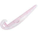 3 In 1 Styling Design Soft Plastic Ruler French Curve Hip Straight Ruler Co U0A0