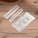 Guitar Measuring Tools Guitar String Height Gauge+Fret Polishing Protector  R5Z2