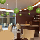 2pcs Exquisite and Durable Round Concise Hand-woven Rattan Ball Lampshade Lamp