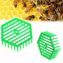 1X Plastic Green Queen Marker Cage Clip Bee Catcher Beekeeping Tool