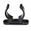 Black 38MM Nylon Boat Hook Kayak Paddle Holder Split Clip Paddle Rod Keeper