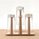 New Home Plastic Glass Cup Rack Water Mug Draining Drying Organizer Drain H