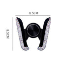 Car Phone Holder Navigation Frame Air Outlet Car Multifunction Phone Bracke R3P5