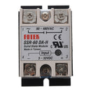 DC to AC SSR-60DA-H AC 90--480V 60A Single Phase Solid State Relay + Heat S U8L4