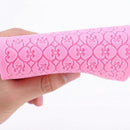 Lace Silicone Mold Mould Sugar Craft Fondant Mat Cake Decorating Baking  JR