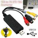 USB 2.0 Audio Video VHS to PC DVD VCR Converter Capture Card Best Adapter L0D0