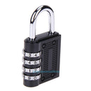 4 Dial Digit Combination Password Lock Travel Luggage Code Padlock Suitcase Lock