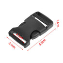 10pcs Side Release Buckle Belt Buckles Replacement For Backpack Luggage Bag Part