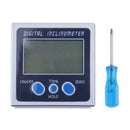 Digital Angle Gauge Protractor Inclinometer Bevel Box Level Meter Angle Fin