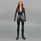 1:6 Scale PU Leather Jumpsuit Women Costume Outfits for 12 inch  s HT / Phicen