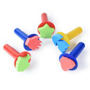 5Pcs/Set Sponge Painting Brush Children Painting Brush Flower Stamp Kids Di