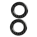 2pcs Dome Light Cover Carbon Fiber Trim Stickers for Audi Q7 SQ7 4M 2016-2019