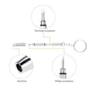 Eyeglass Repair Kit,Eyeglasses Sunglasses Repair Kit With 1100 Pcs Glasses HFV