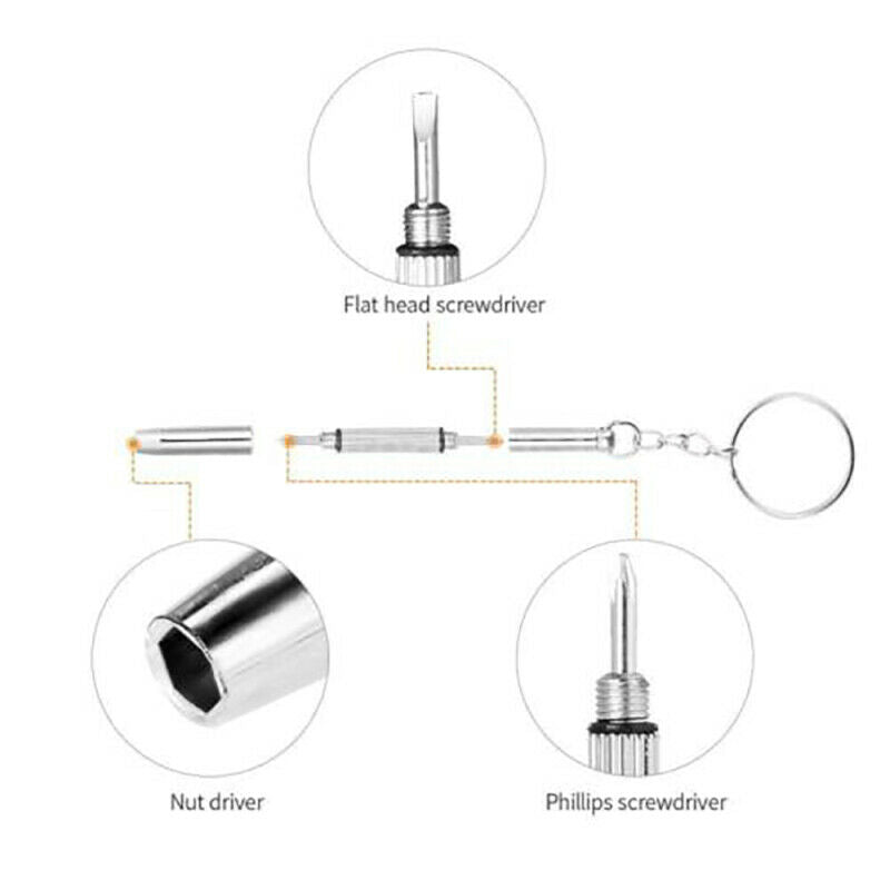 Eyeglass Repair Kit,Eyeglasses Sunglasses Repair Kit With 1100 Pcs Glasses HFV