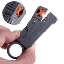 Rotary Coaxial Stripping Cable Stripper Cutter Tool For RG-58/59/62/6QS/3C/4C 3C