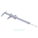 6" 150mm Steel Vernier Caliper Micrometer Gauge Height Depth Measuring Hand Tool