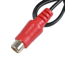 Car RCA Male to Female Ground Loop Isolator Noise Filter 15A