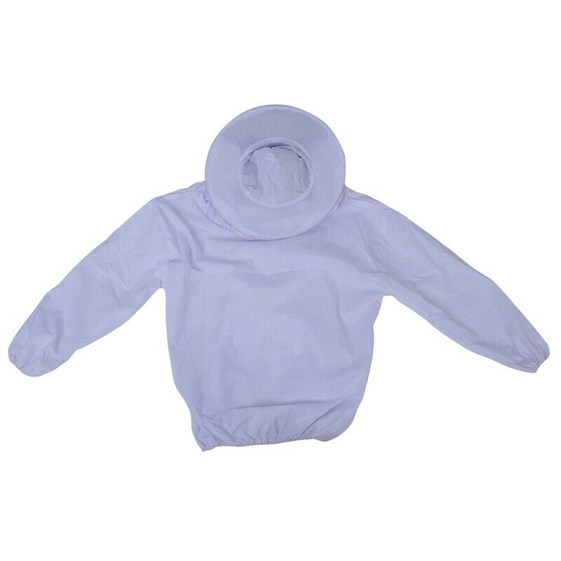 Professional Beekeeping Jacket Veil Bee Suit Dress Smock Equipment