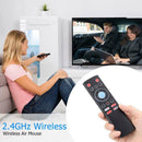 T1+ Voice Remote Control  2.4G Wireless Air Mouse Gyro for Android TV Box