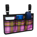 2x Wheelchair Side Bag Pouch Organizer for Phone Wallet Snacks Storage Case
