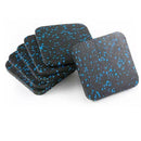 4Pcs Thickened Treadmill Noise Absorption Mat Furniture Rubber Workout Mat