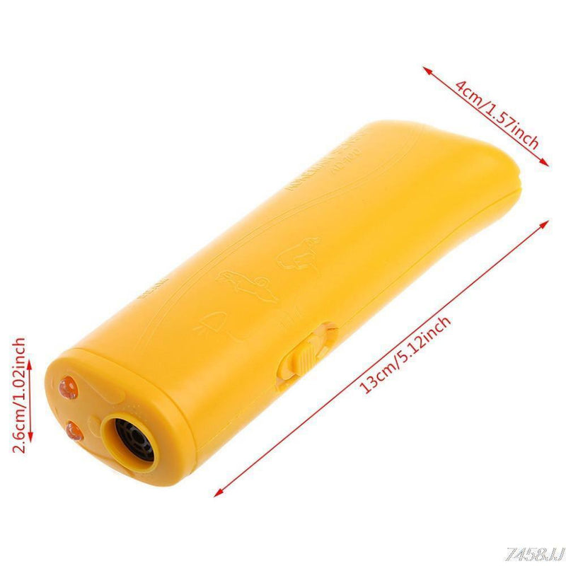 Training Dog Led Ultrasonic Anti Bark Barking Light Device Stop Control Collar