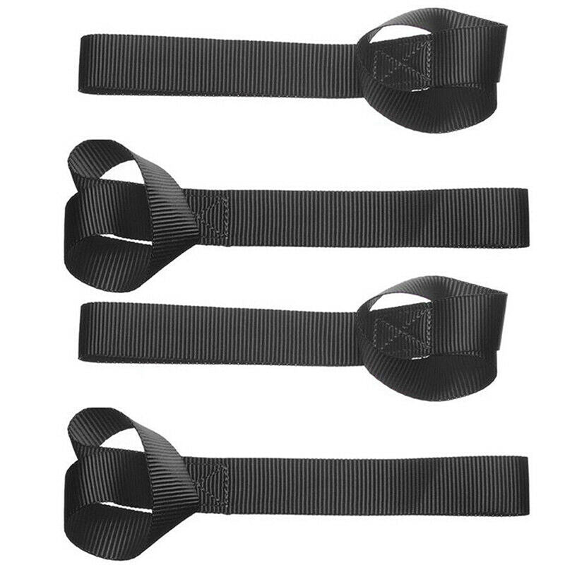 1Pcs Soft Loop Tie Down Straps Ratchet Towing Cargo ATV UTV Motorcycle 600LBS